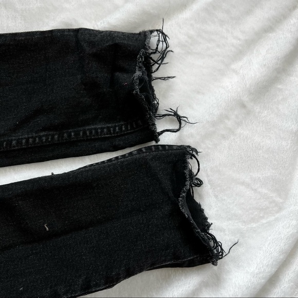 Paige HOXTON RIOT HIGH-RISE BELTED SKINNY ANKLE PEG JEANS - size 24/00 - Picture 7 of 12